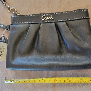 Coach Leather Wristlet